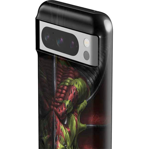 Lair of Shadows Dragon by Tom Wood Google Pixel 8 Pro Impact Case